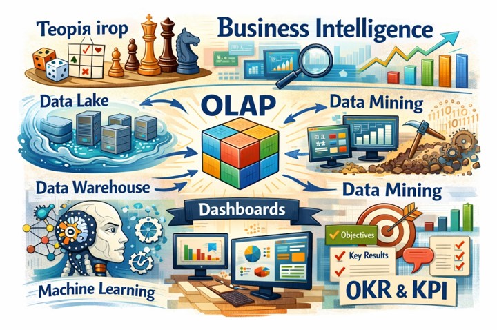 Теорія ігор та Business Intelligence (OLAP, Data Mining, Machine Learning, Dashboards)