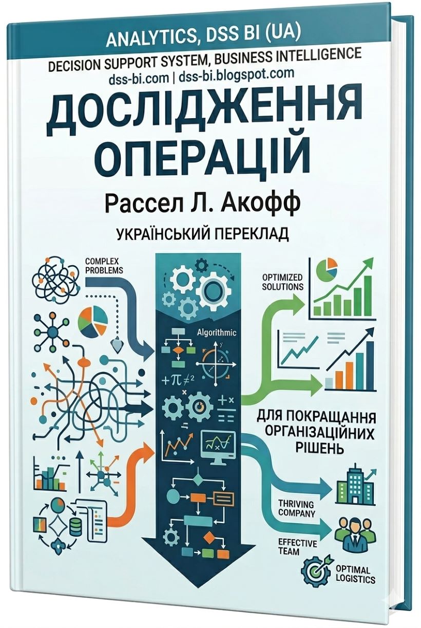 Дослідження операцій (Britanica) –  для покращання організаційних рішень